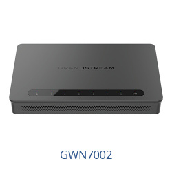 Router Grandstream Gigabit Ethernet GWN7002, Alámbrico, 2200Mbit/s, 4x RJ-45, 2x SFP 