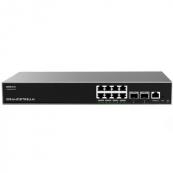 Switch Grandstream Gigabit Ethernet GWN7811, 8 Puertos 10/100/1000Mbps + 2 Puertos SFP+, 56Gbit/s, 16.000 Entradas - Administrable 