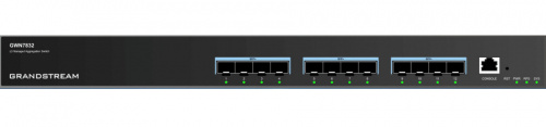 Switch Grandstream Gigabit Ethernet GWN7832, 12 Puertos 10/100/1000Mbps 10Gigabit SFP+, 240Gbit/s, 32.000 Entradas - Administrable 