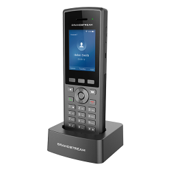 Grandstream Teléfono IP WP825, Inalámbrico, 2 Líneas, Altavoz, Negro 
