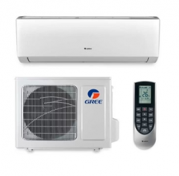 Gree Aire Acondicionado Minisplit Inverter GWH36ATEXH-D3DNA1X, 36000 BTU/h, 10.500W, Frío/Calor, 208 - 230V, Blanco 