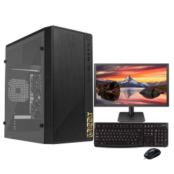 Computadora Grizzly SG-CE002, Intel Celeron G5905 3.50GHz, 8GB, 240GB SSD, Windows 10 Prueba ― incluye Monitor 21.5