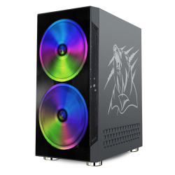 Computadora Gamer Grizzly SG-RZ045, AMD Ryzen 5 5600G 3.90GHz, 16GB, 1TB + 500GB SSD, Windows 10 Prueba ― incluye Monitor, Teclado y Mouse 