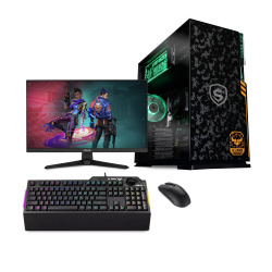 Computadora Gamer Grizzly SG-RZ060, AMD Ryzen 5 5600G 3.90GHz, 16GB, 512GB SSD, Windows 10 Prueba 