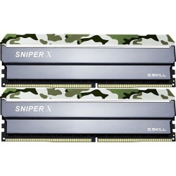 Kit Memoria RAM G.Skill Sniper X DDR4, 2400MHz, 16GB, (2x 8GB), Non-ECC, CL17, XMP 