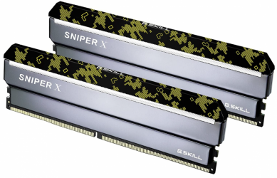 Kit Memoria RAM G.Skill Sniper XK DDR4, 2666MHz, 16GB (2 x 8GB), Non-ECC, CL19, XMP 
