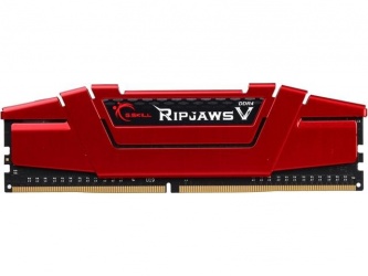 Memoria RAM G.Skill Ripjaws V DDR4, 2800MHz, 8GB, Non-ECC, CL17, Rojo 