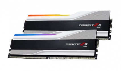 Kit Memoria RAM G.Skill Trident Z5 RGB DDR5, 5200MHz, 32GB - 2 x 16GB, CL40, XMP, Plata 