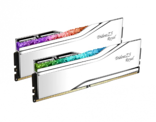 Kit Memoria RAM G.Skill Trident Z5 Royal Neo DDR5, 6400MHz, 64GB - 2 x 32GB, CL32, XMP, Blanco 