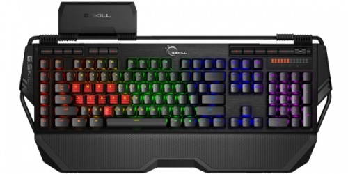 Teclado Gamer G.Skill RIPJAWS KM780 RGB, Teclado Mecánico, Cherry MX Brown, Alámbrico, Negro 