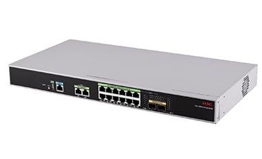Switch H3c WSG1812X PWR, 14 Puertos Gigabit Ethernet 10/100/1000 12 x PoE+ 150W, 2 Puertos SFP+, 4 Gbit/s, Administrado 