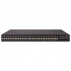 Switch H3c 9801A410, 48 Puertos Gigabit Ethernet 10/100/1000, 4 Puertos QSFP+, 176 Gbit/s, 16000 Entradas, Administrado 