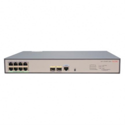 Switch H3c S5120V3 10P-PWR, 8 Puertos Gigabit Ethernet 10/100/1000, 2 Puertos SFP, 20 Gbit/s, No Administrado  
