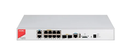 Firewall H3c F100-C-A2, Alámbrico, 10 x RJ-45, 2 x SFP, 450 Mbit/s 