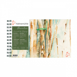 Hahnemühle Cuaderno Bamboo, 15.3 x 25cm, 15 Hojas, Blanco, para Dibujo 