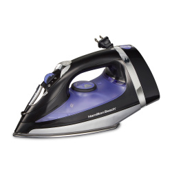 Hamilton Beach Plancha Vapor-Seco 14214, 1.200W, 400ml, Negro 