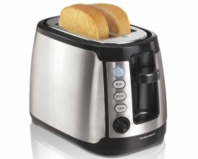 Hamilton Beach Tostadora 22811, 2 Rebanadas, Plata 