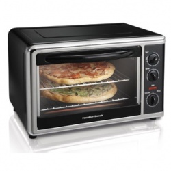 Hamilton Beach Rostizador Eléctrico 31100, Negro 