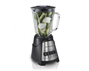 Hamilton Beach Licuadora 58148-MXR, 1.2 Litros, 650W, 10 Velocidades, Negro  