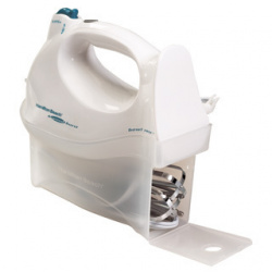 Hamilton Beach Batidora de Mano 62695V, 275W, 6 Velocidades, Blanco 