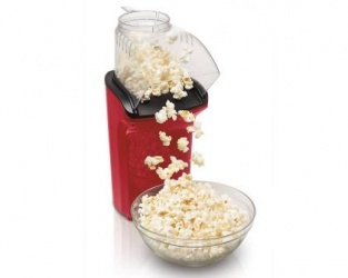 Hamilton Beach Fábrica de Palomitas, 18 Tazas, Negro/Rojo 
