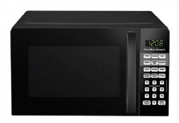 Hamilton Beach Horno de Microondas HBP70J17A, 0.7 Pies Cúbicos, 700W, 19.8 Litros, Negro 