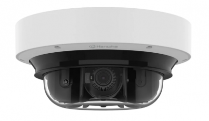 Hanwha Cámara de Seguridad IP Domo IR para Exteriores PNM-C32083RVQ, Alámbrico, 3840x2160 4K, Día/Noche 