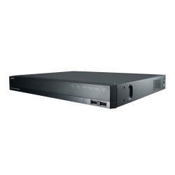 Hanwha NVR de 16 Canales QRN-1610S para 2 Discos Duros, máx. 12TB, 2x USB, 1x RJ-45 