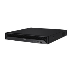 Hanwha NVR de 16 Canales QRN-1630S para 2 Discos Duros, Max. 20TB, 2x USB, 16x RJ-45 
