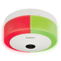 Hanwha Cámara de Seguridad IP Fisheye IR para Interiores TNF-9010, Alámbrico, 3008 x 3008 Pixeles, Día/Noche  