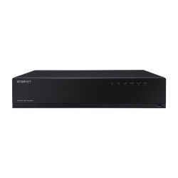 Hanwha NVR de 16 Canales WRN-1610S para 2 Discos Duros, max. 24TB, 2x USB 2.0, 2x RJ45 - Incluye 1 Disco Duro de 8TB 