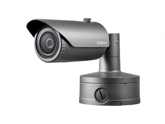 Hanwha Cámara de Seguridad IP Bullet IR para Exteriores XNO-8020R, Alámbrico, 2560 x 1920 Pixeles, Día/Noche  