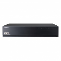 Hanwha NVR de 16 Canales XRN-1610SA para 4 Discos Duros, max. 32TB, 2x RJ-45, 2x USB 