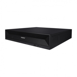 Hanwha NVR de 16 Canales XRN-1620SB1 para 4 Discos Duros, máx. 24TB, 2 x USB 2.0, 18 x RJ-45  