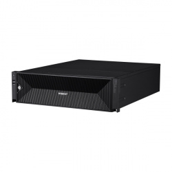 Hanwha NVR de 64 Canales XRN-6410DB4 para 16 Discos Duros, máx.160TB, 3x USB 2.0/3.0, 3x RJ-45 