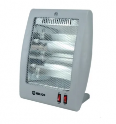 Helios Calefactor LQ8W, 800W, 127V, Interior, Gris 