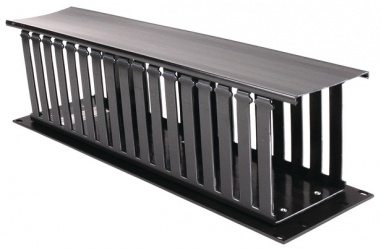 Hellermann Tyton Organizador de Cables Horizontal, 3U, Negro 