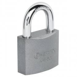 Hermex Candado de Hierro, 50mm, 3 Piezas, Plata 