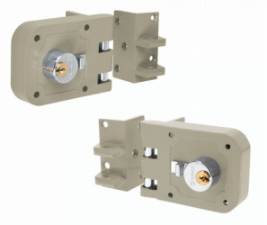 Hermex Cerradura de Sobreponer 43489, 60kg, Gris 