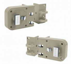 Hermex Cerradura de Sobreponer 43492, Gris 