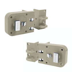 Hermex Cerradura de Sobreponer 43494, Beige 