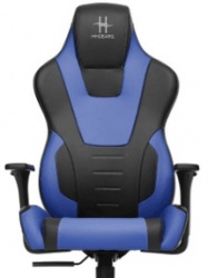 HHGears Silla Gamer XL300, hasta 150Kg, Negro/Azul 