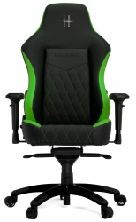 HHGears Silla Gamer XL-800, 158Kg, Negro/Verde 
