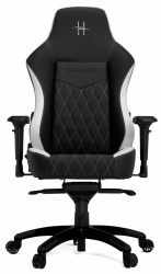 HHGears Silla Gamer XL-800, 158Kg, Negro/Blanco 