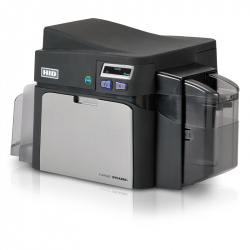 HID DTC4250e Dual Impresora de Credenciales, Sublimación/Transferencia Termica, 300 x 300 DPI, USB 2.0, Negro 