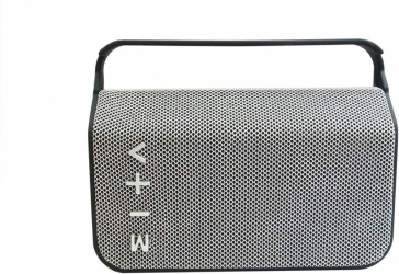 Highlink Bocina Portátil Handle, Bluetooth, Inalámbrico, 5W RMS, USB, Gris 