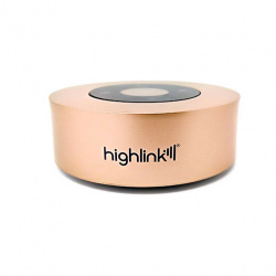 Highlink Bocina Portátil, Bluetooth, Inalámbrico, USB, Rosa 