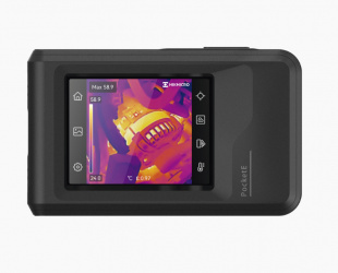 Hikmicro Cámara Térmica PocketE 4x Zoom, Wi-Fi, -20 - 350 °C 3.5