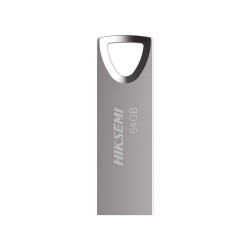 Memoria USB Hiksemi M200, 64GB, USB 2.0, Lectura 80MB/s, Escritura 25MB/s, Gris 