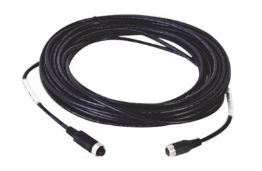 Hikvision Cable Extensor de Vídeo y Audio, Conector Tipo Aviación, 5.5 Metros, Negro 